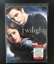 Twilight (DVD, 2009, 3-Disc Set, Bonus Deluxe Edition)