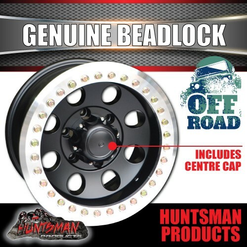 Huntsman Products 15X8 6/139.7 PCD -30 Offset Alloy Genuine Beadlock Rim - Picture 2 of 5