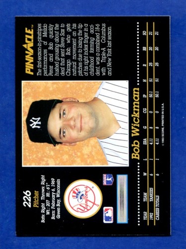 1993 PINNACLE PICK YOUR CARD COMPLETE YOUR SET 221-440 - Picture 13 of 441