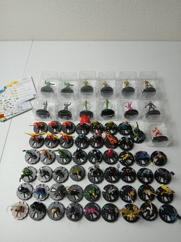 Heroclix DC Justice League Trinity War Lot Figures(64) Cards(19) - Picture 2 of 19