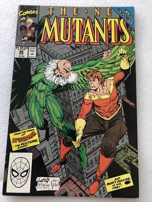 New Mutants #86 Marvel Comics 1st Cameo app of Cable Feb 1990