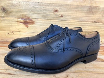 Alden Black Calfskin
