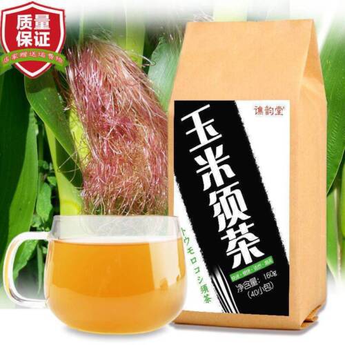 100% Natural Chinese herbal Healthy 160g Corn Silk Tea 40 Tea bags - Picture 1 of 7