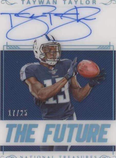2017 Panini National Treasures Taywan Taylor #F-TTL - 1 of 2