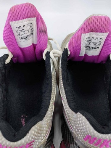 Nike Plus Womens Shox Running Shoes Gray Low Top Lace Up Sneakers 318164-061 8.5 - Picture 7 of 11