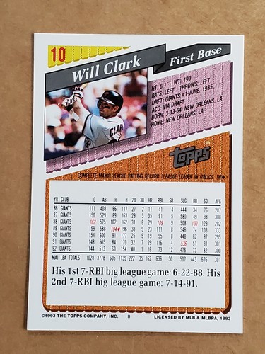 1991 1992 1993 1994 TOPPS BASEBALL TRADING CARDS SINGLES YOU PICK Upd 10/12/23 - Picture 133 of 403