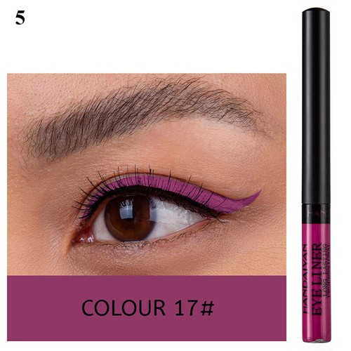 35Colors Matte Liquid Eyeliner Waterproof Eye Liner Pen Long Lasting Eye Make-up - Picture 29 of 46
