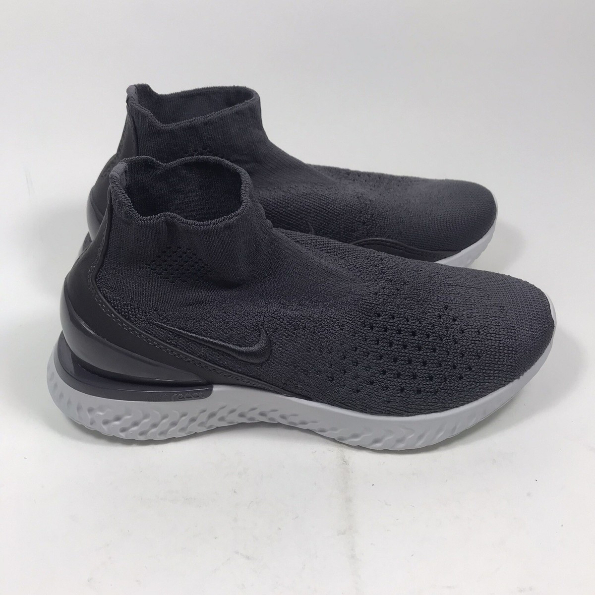 Nike Rise React Flyknit Women s Trainers Size 5 heather grey AV5553 004 eBay