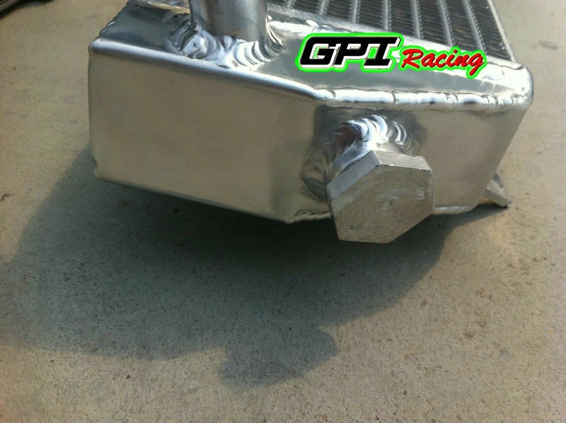 Radiador de aluminio L&R para Kawasaki KLX 300R KLX300 KLX300R 1997-2007 06 05 04 03 Foto 3 de 4