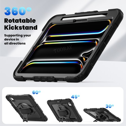 Für iPad Air Pro 11 13 2024 5/6/7/8/9/10th Stoßfest Hülle Tasche Hybrid Cover - Bild 78 von 225