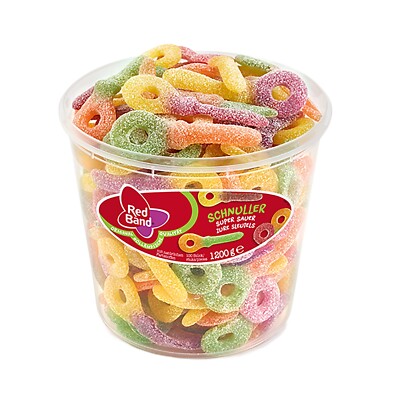 Fruchtgummi Schnuller, Super Sauer, 1,2 kg