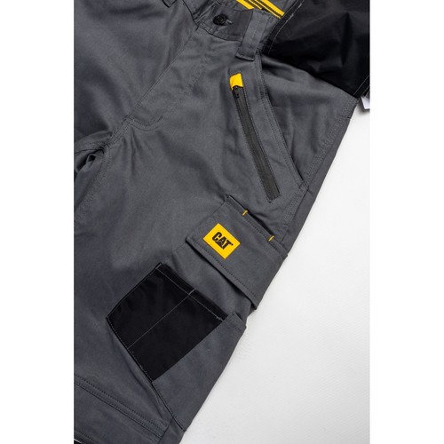 Mens CAT Work Trousers Stetch Pocket Caterpillar Pants Water Resistant Durable - Picture 9 of 22
