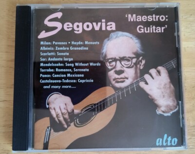 Andres Segovia Music CD - Maestro [GOOD CD / FAST SHIPPING]