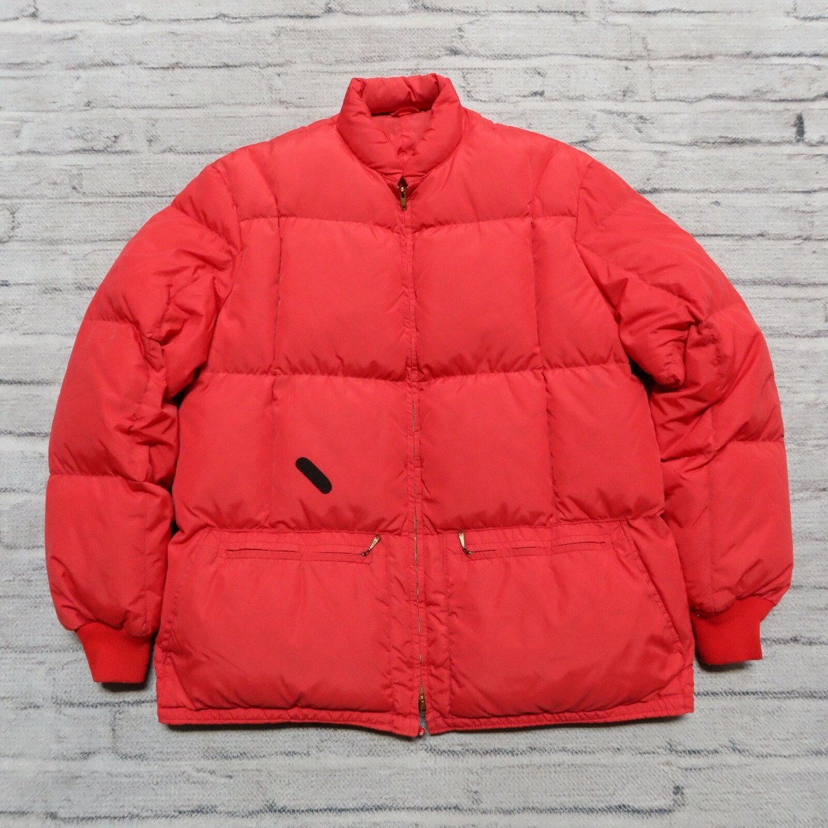 Vintage 70s Eddie Bauer Quilted Down Puffer Parka Jacket Size M