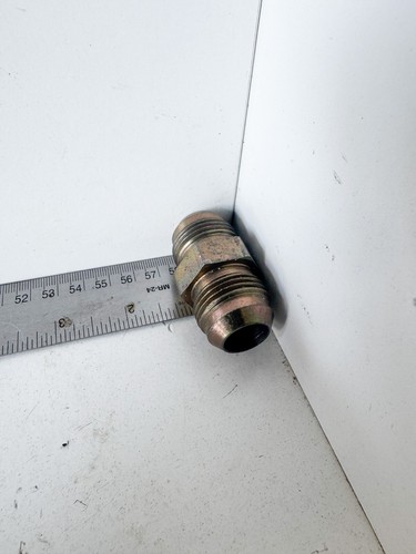 PARKER 12-12 JIC STEEL 3/4" TRIPLE-LOK 37º FLARE ENDS UNION Nuevo Antiguo Stock - Imagen 4 de 9