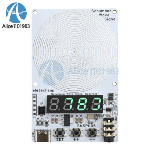 Generador de ondas Schumann de frecuencia ajustable de 0,01 Hz ~ 9999 Hz pantalla digital de 4 bits - Imagen 5 de 17