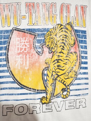 Wu-Tang Clan Tiger Style Sleeveless T-shirt Medium WU TANG