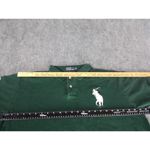 Polo Ralph Lauren Big Pony Polo Hombres Talla XL Verde Clásico Preppy - Imagen 5 de 7