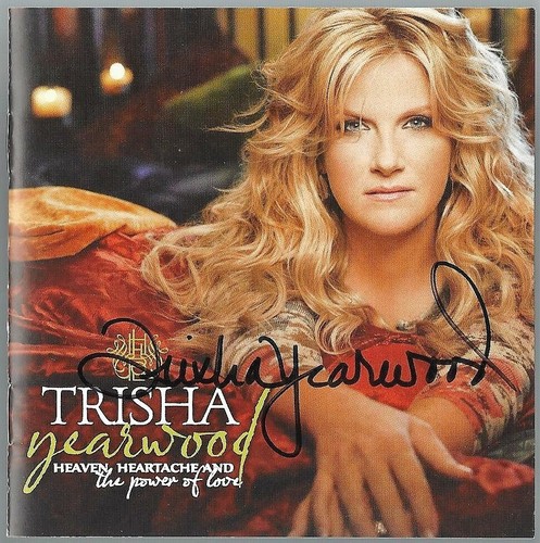 Trisha Yearwood Heaven Heartache and the Power of Love Autographed Signed CD - Picture 2 of 8