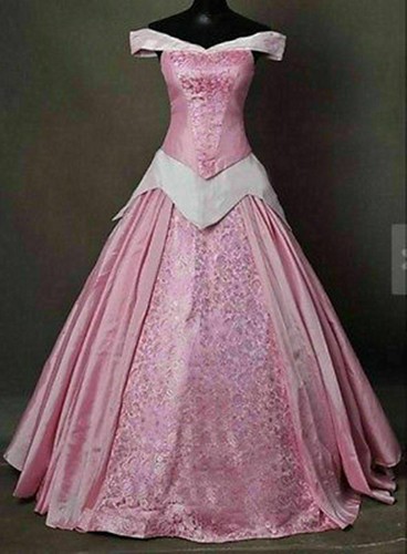 Costume Adulto Principessa Aurora Bella Addormentata Cosplay Halloween  Vestito Rosa | eBay