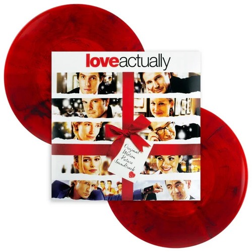 LOVE ACTUALLY - OST - 2-LP - MONDO - RED SMOKE VINYL - RARE/OOP/SO - BRAND NEW! - Picture 1 of 7