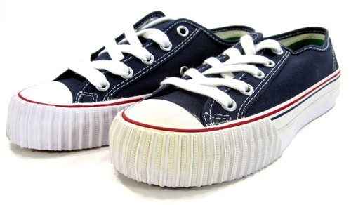 PF Flyers Zapatos Centro Reedición Lo Azul Marino/Rojo/Blanco Tenis Mujer 6.5 - Imagen 7 de 7