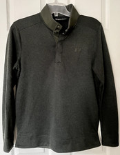 Under Armour Men's Size Medium UA Storm 1/4 Snap Button Pullover Sweater Reg 75