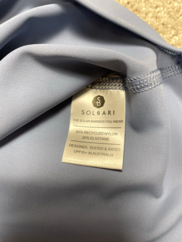 SOLBARI Oberteil Damen Shirt Blau Langarm Technischer Sonnenschutz Größe S - Bild 4 von 11