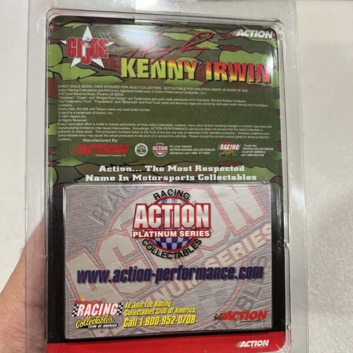 NEW Action Kenny Irwin #27 GI JOE 1997 Ford Thunderbird Diecast 1:64 NASCAR - Picture 6 of 6