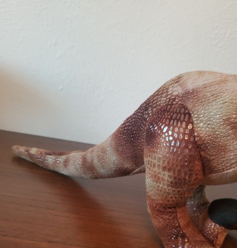 RARE Wild Republic Dinosaur Velociraptor Dinosaur Plush Stuffed Animal Toy 12x19 - 第 3/10 張圖片