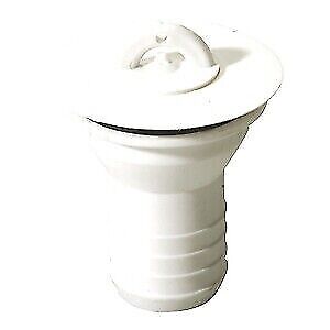 Desagüe Recto 19 20 mm Tapón Fijo Ducha Fregadero Cocina Autocaravana Camper - Imagen 1 de 1