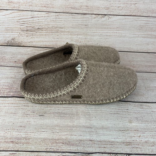 Haflinger AS Classic Boiled Wool Mens Sz EU 44 US 11 Slippers Natural - Picture 5 of 11