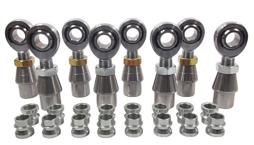 CHROMOLY 4 LINK KIT 5/8 x 5/8-18 HEIM JOINTS (5/8-1/2 HMS) BUNG .095  - Picture 1 of 8