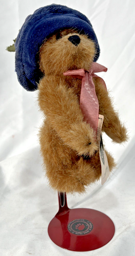Boyds Plush #919801 CARLY BEARSWORTH 6" Bear, New With Tags and Boyds Stand - Picture 8 of 12