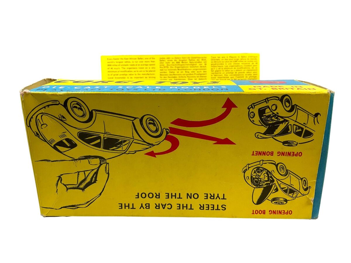 Corgi Toys #256 VW Volkswagen 1200 in East African Safari Corgi Toys #256 VW Volkswagen 1200 in East African Safari