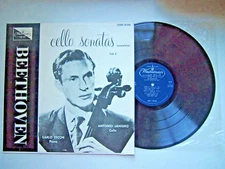 Westminster XWN18346 Beethoven Cello Sonatas-Janigro Orig Blue label DG Nice EX