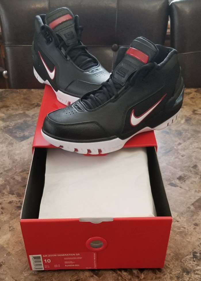 Nike Air ZOOM GENERATION QS LEBRON JAMES II II II 2 King's Rook Size 10 New in Box c74260 Nike Air ZOOM GENERATION QS LEBRON JAMES II II II 2 King's Rook Size 10 New in Box c74260