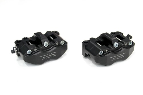 HEL Performance 4 Piston Radial Brake Calipers Kit (100mm Black) Left and Right - Picture 3 of 12