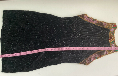 Vintage Lillie Rubin Blinged Little Black Dress Size S - Picture 8 of 8