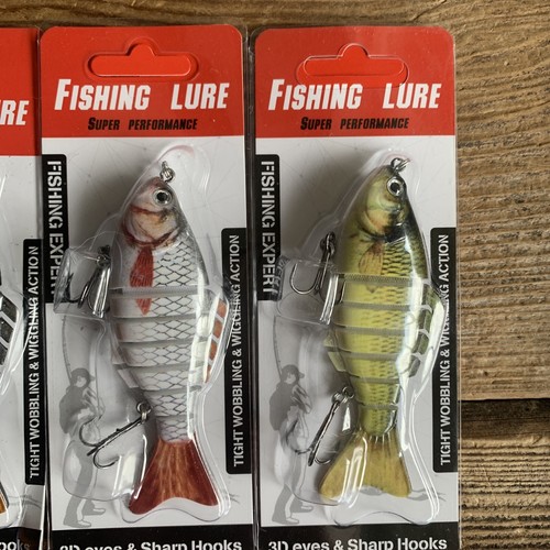 Fishing Lure Super Performance 3D Eyes & Sharp Hooks -NEW - Picture 7 of 7