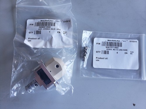 Waters ASSY Valvola a siringa con accoppiamento 700003743, 289001868 HPLC Acquity SM FTN FL - Foto 2 di 5