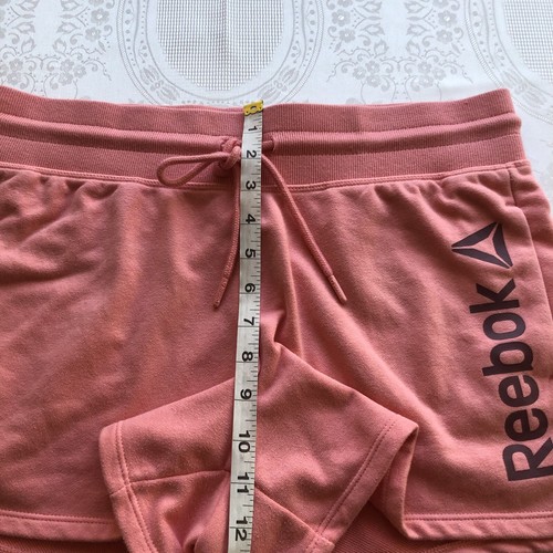 Reebok Y2K Peach Level-Up Shorts With Pockets Women’s Size M Elastic Waist - Picture 13 of 20