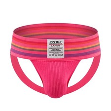 Jockstrap GYM Vintage - Nylon/Coton Vert Armée - Taille M (28-34) - Fabriqué USA - NEUF Sans étiquette