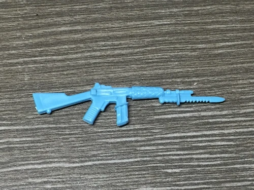 1986 GI JOE BAYONET RIFLE ( Crimson Guard ) Battle Gear Accessory Pack 4 Hasbro