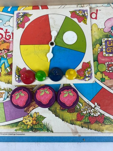1981 STRAWBERRY SHORTCAKE Board Game Big Apple City  Complete Vintage - Picture 2 of 12