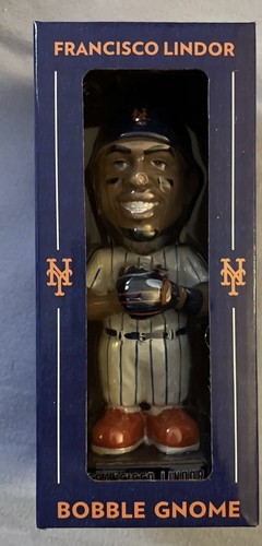 NY METS 5 BOBBLEHEAD SET SGA MR MET FRANCISCO LINDOR PETE ALONSO MARTE HOWIE ROS - Picture 11 of 15