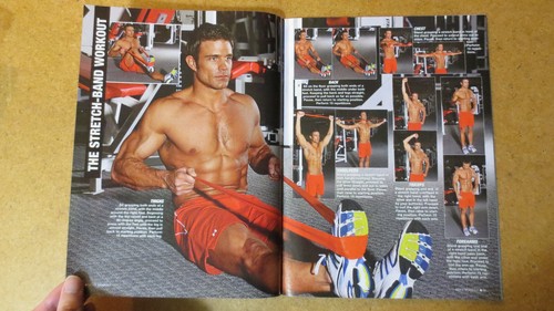 MEN'S WORKOUT MAGAZINE Tyler McPeak TJ HOBAN Male Strippers SEAN CASSIDY models - Picture 7 of 15