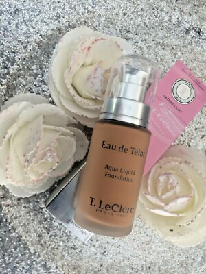 T LECLERC NATÜRLICHE FEUCHTIGKEITSSPENDENDE GRUNDIERUNG 04 BEIGE gold LIGHT WERT 30  NEU