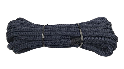Cuerda de amarre trenzada de poliéster preempalme de 10 mm azul marino 1 x 8 metros - Imagen 4 de 9