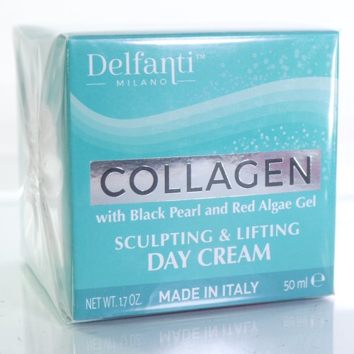 Delfanti COLLAGEN SCULPTING & LIFTING Day Cream with Black Pearl/Red Algae ITALY - Picture 2 of 3